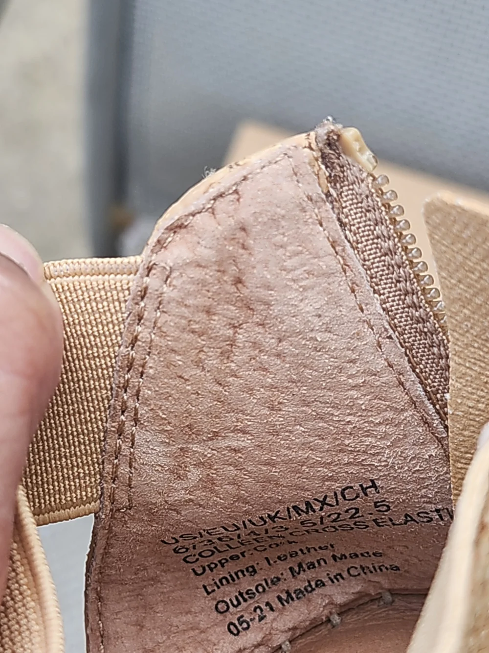 Gentle Souls Kenneth Cole Colleen Cork Wedges 6M